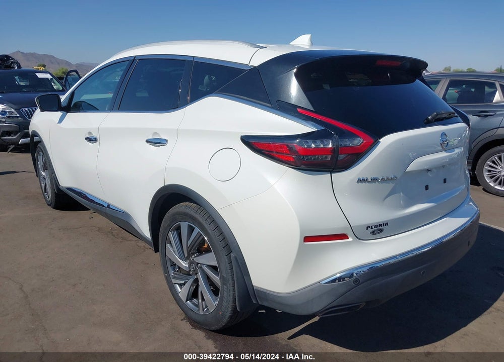 2020 NISSAN MURANO SL FWD VIN: 5N1AZ2CJXLN126010