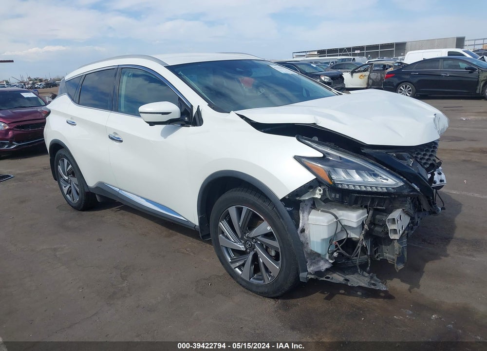 2020 NISSAN MURANO SL FWD VIN: 5N1AZ2CJXLN126010
