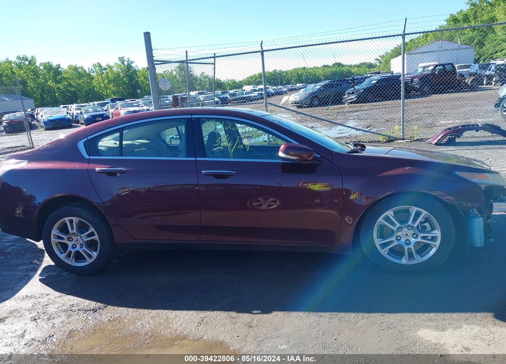 2011 ACURA TL VIN: 19UUA8F51BA006405