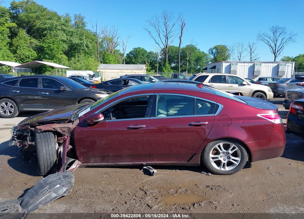2011 ACURA TL VIN: 19UUA8F51BA006405