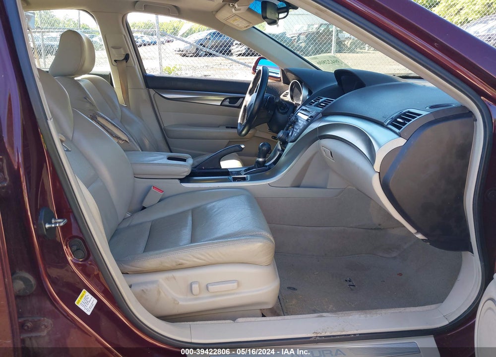 2011 ACURA TL VIN: 19UUA8F51BA006405
