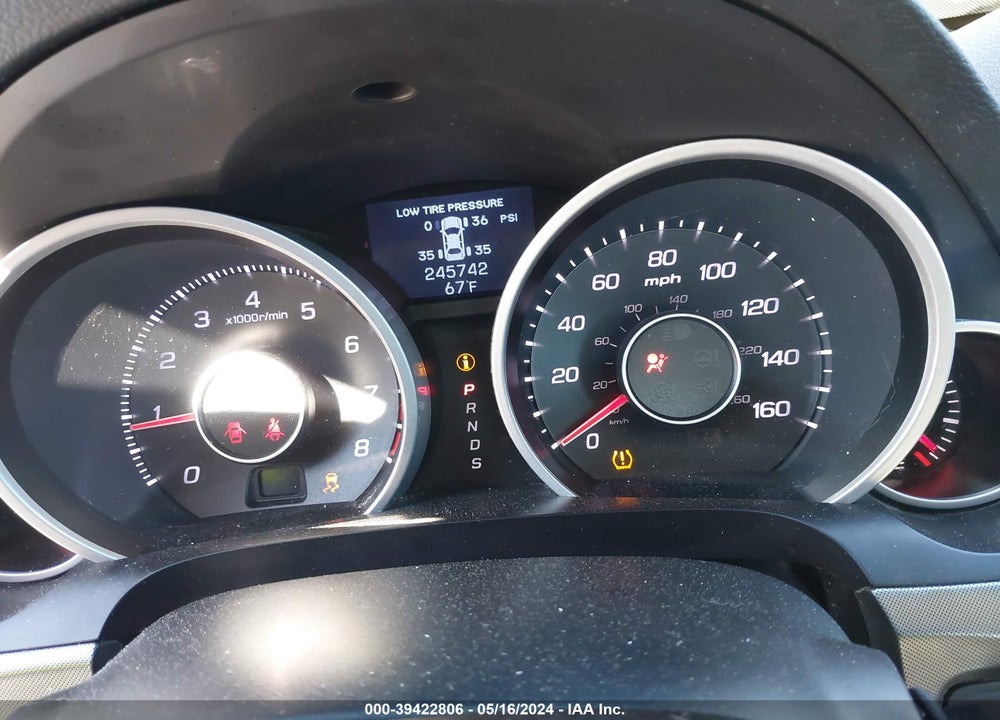 2011 ACURA TL VIN: 19UUA8F51BA006405