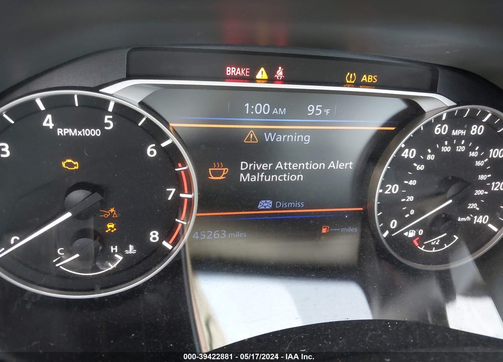 2021 NISSAN ALTIMA SV FWD VIN: 1N4BL4DV9MN363750
