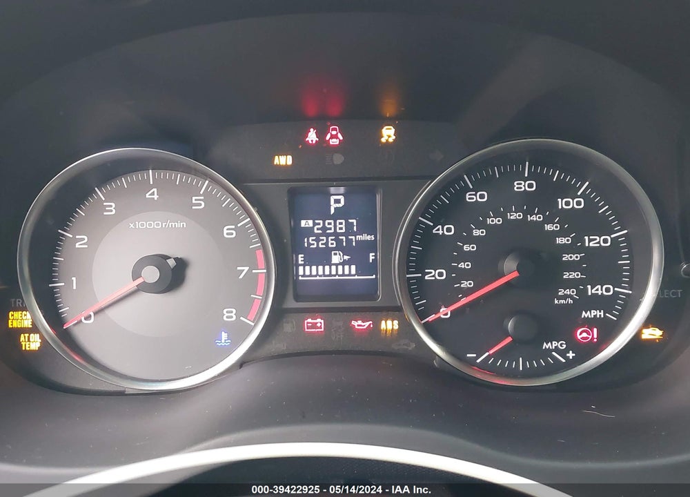 2013 SUBARU XV CROSSTREK 2.0I LIMITED VIN: JF2GPAKC9D2816708