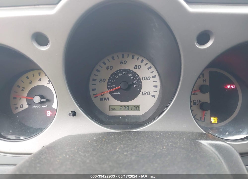 2004 NISSAN XTERRA SE VIN: 5N1ED28T34C687303