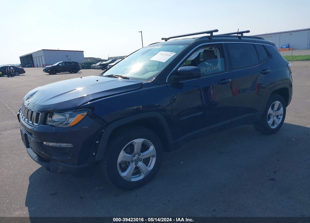 2018 JEEP COMPASS LATITUDE 4X4 VIN: 3C4NJDBB1JT185480