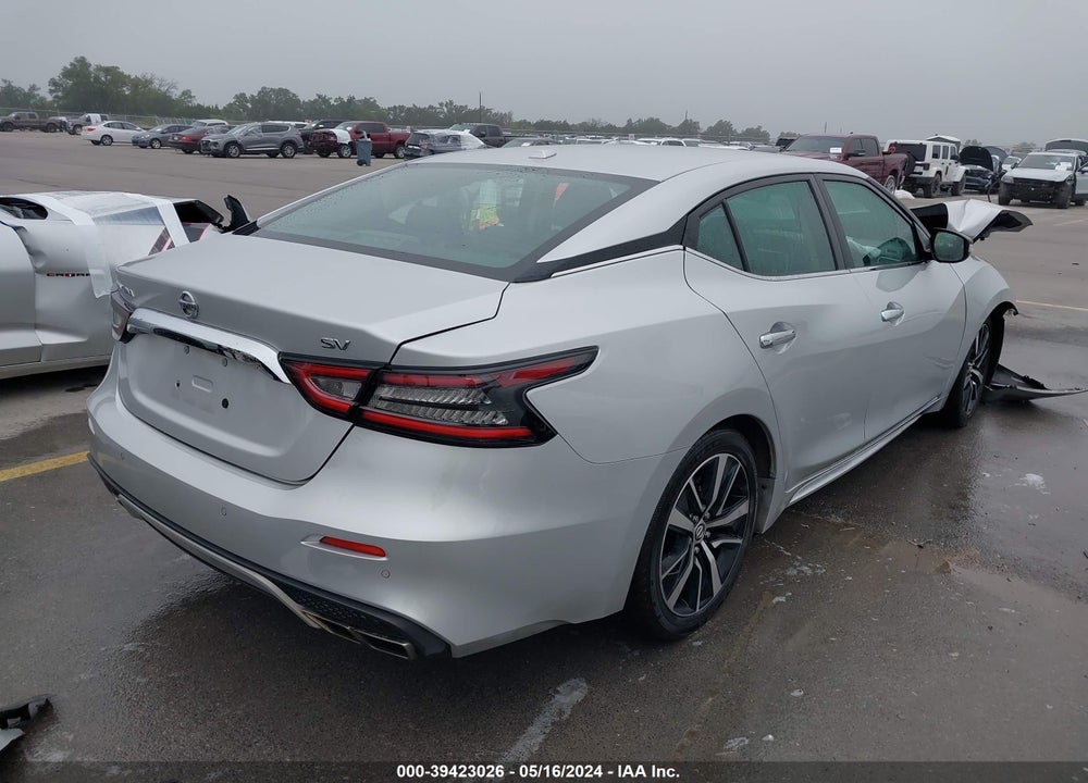 2021 NISSAN MAXIMA SV XTRONIC CVT VIN: 1N4AA6CV8MC503569