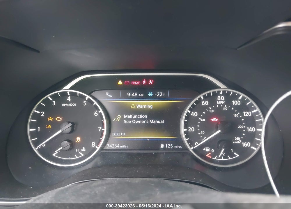 2021 NISSAN MAXIMA SV XTRONIC CVT VIN: 1N4AA6CV8MC503569