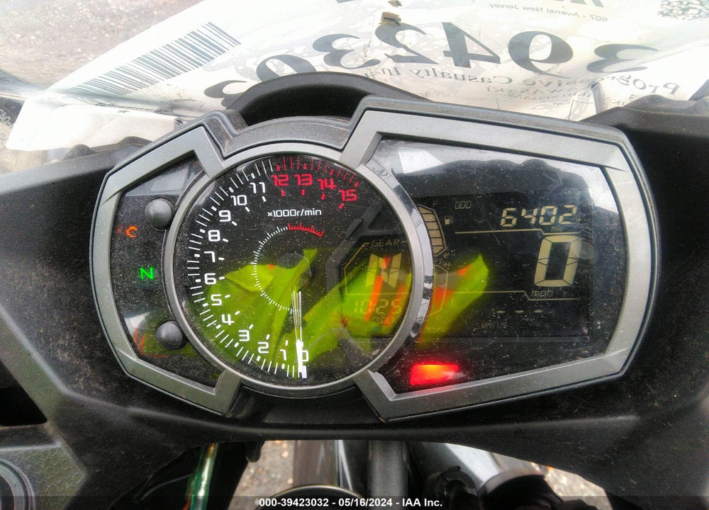 2023 KAWASAKI EX400 VIN: JKAEXKH1XPDAN8014