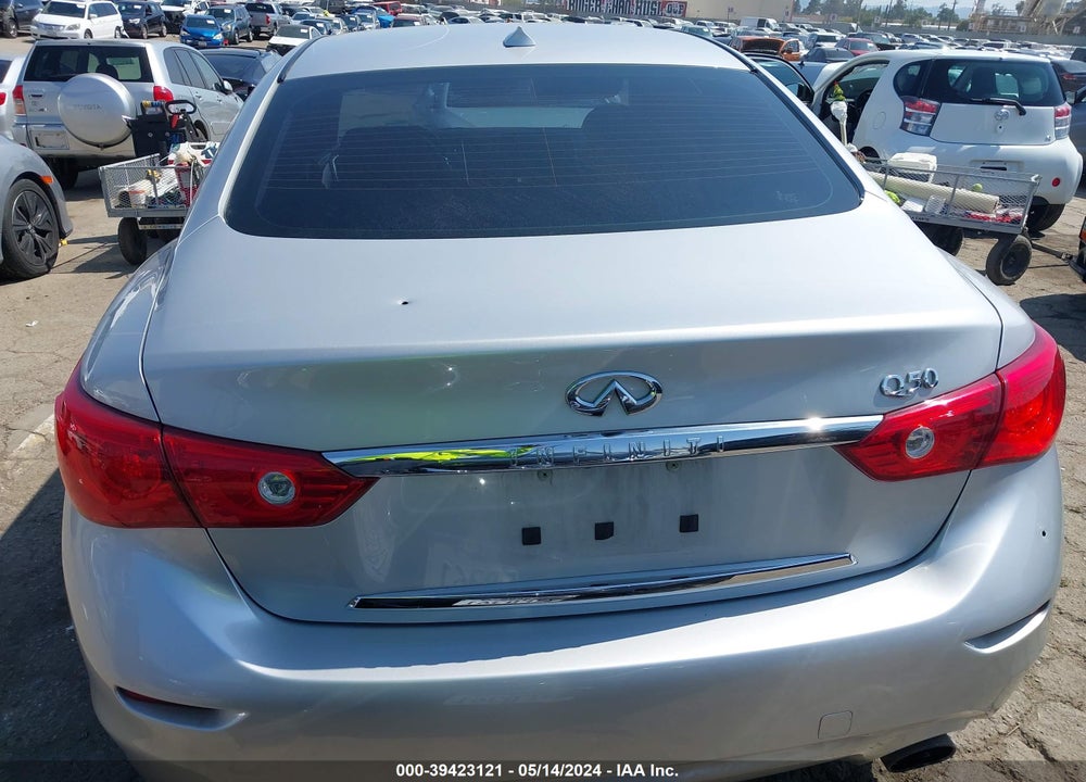 2015 INFINITI Q50 PREMIUM VIN: JN1BV7AP4FM335815