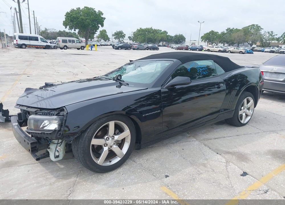 2015 CHEVROLET CAMARO 1LT VIN: 2G1FD3D32F9134388
