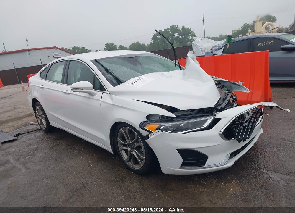 2019 FORD FUSION SEL VIN: 3FA6P0CD4KR239791