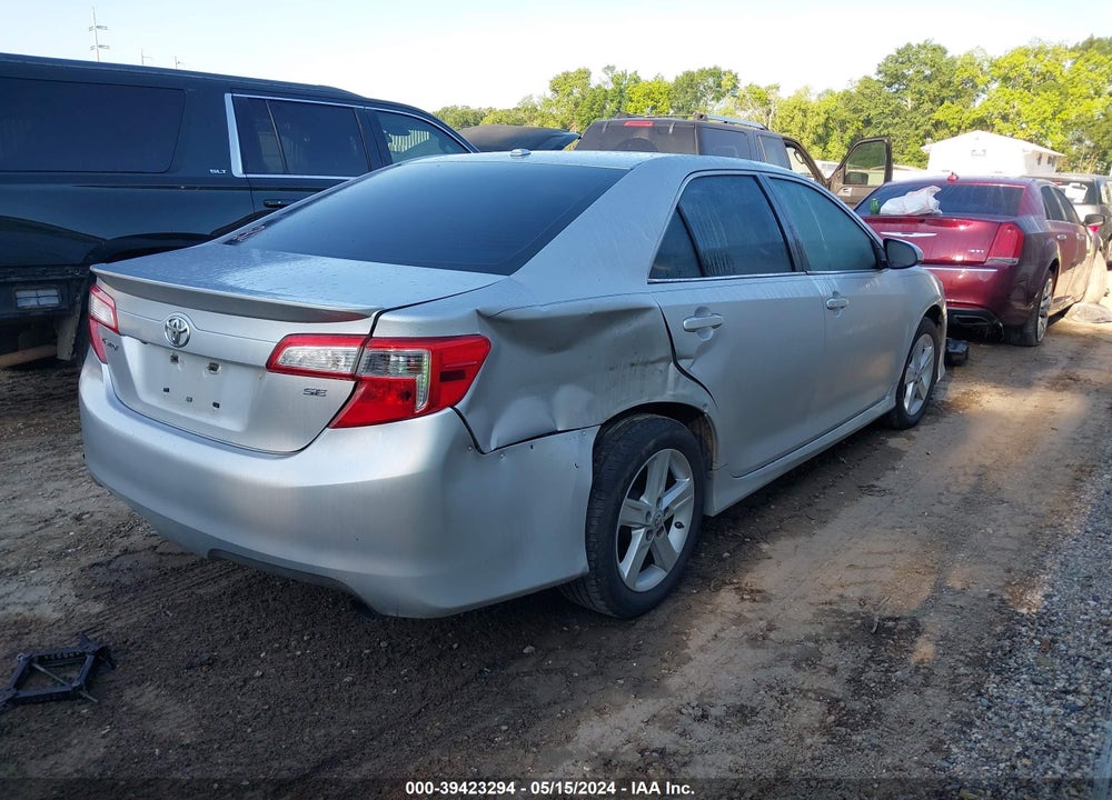 2014 TOYOTA CAMRY SE VIN: 4T1BF1FKXEU816635