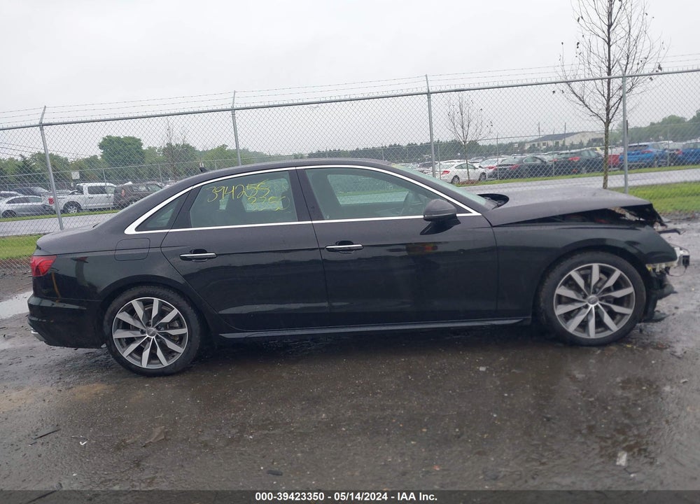 2020 AUDI A4 PREMIUM PLUS 40 TFSI FRONT-WHEEL DRIVE S TRONIC VIN: WAUHMAF46LA066684