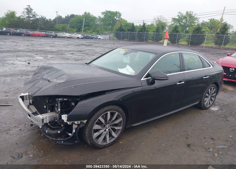 2020 AUDI A4 PREMIUM PLUS 40 TFSI FRONT-WHEEL DRIVE S TRONIC VIN: WAUHMAF46LA066684