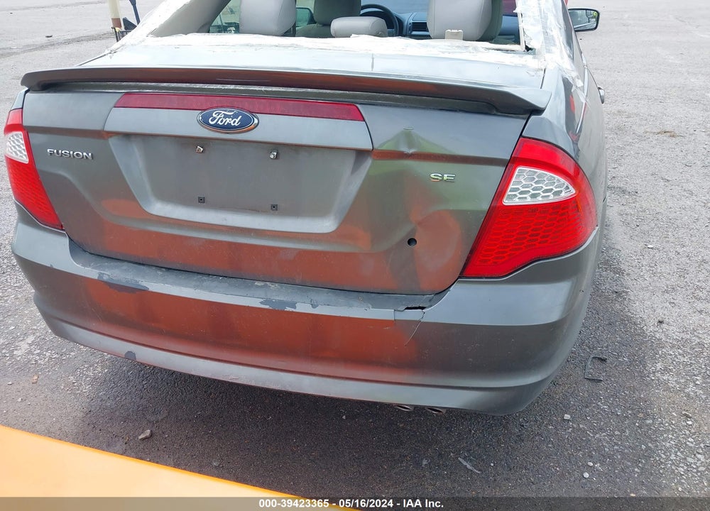 2012 FORD FUSION VIN: 3FAHP0HA9CR186594