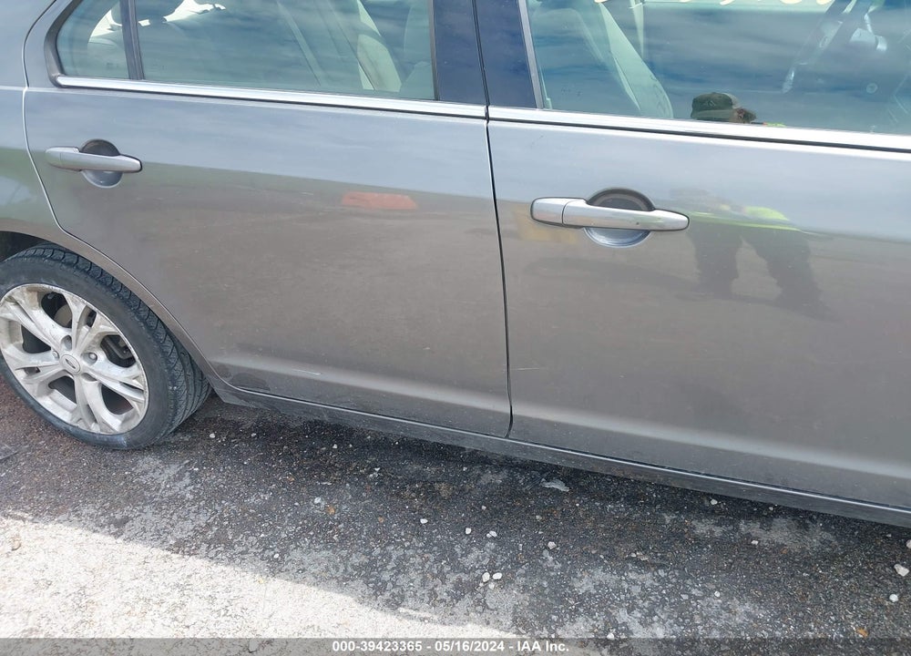 2012 FORD FUSION VIN: 3FAHP0HA9CR186594