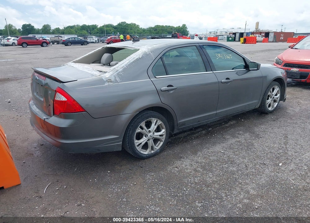 2012 FORD FUSION VIN: 3FAHP0HA9CR186594