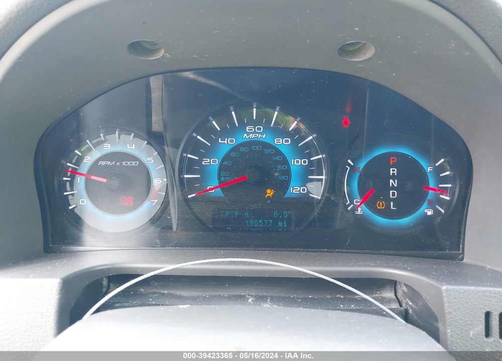 2012 FORD FUSION VIN: 3FAHP0HA9CR186594