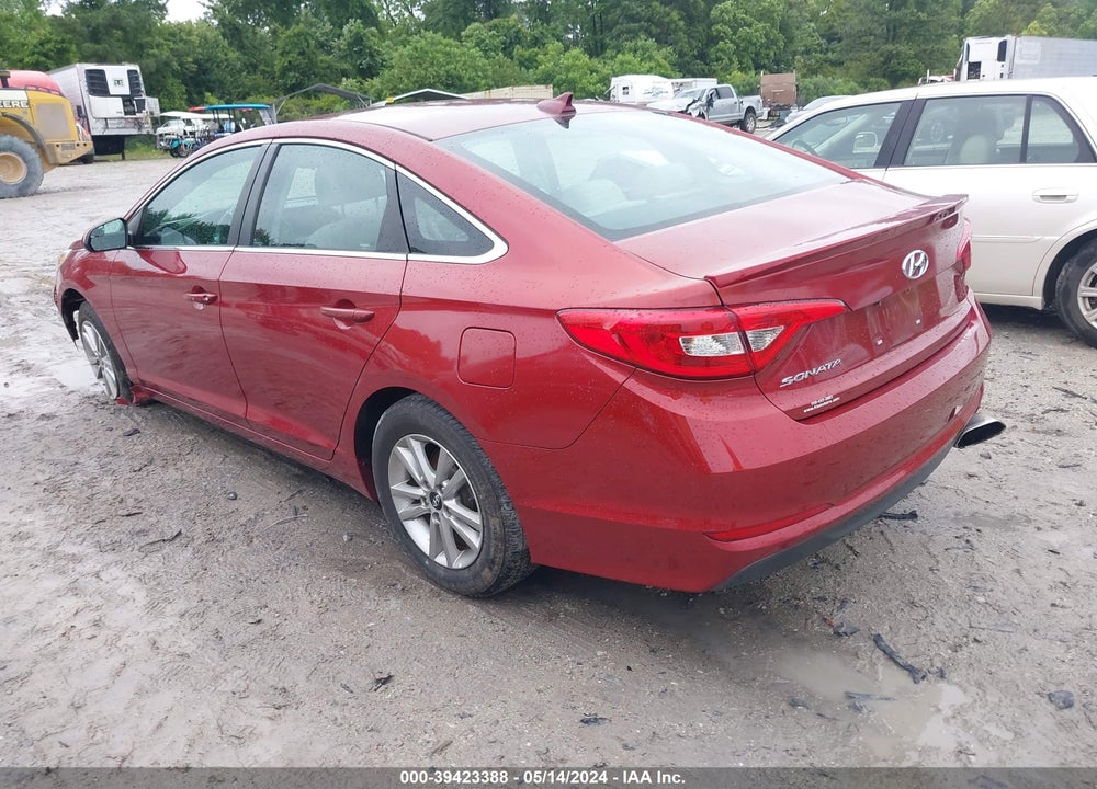 2016 HYUNDAI SONATA SE VIN: 5NPE24AF4GH328173