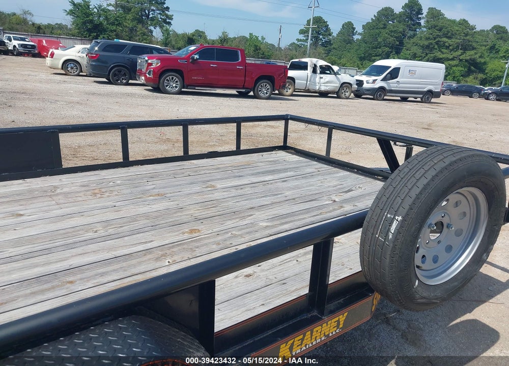 2021 KEARNEY TRAILERS UTILITY TRAILER 83X1 VIN: 5LCLB1820M1053264
