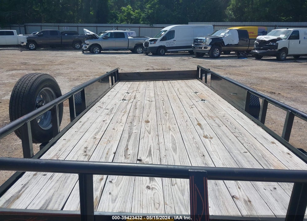 2021 KEARNEY TRAILERS UTILITY TRAILER 83X1 VIN: 5LCLB1820M1053264