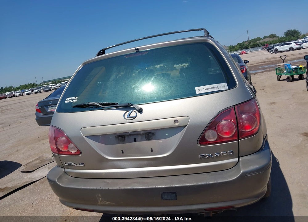 1999 LEXUS RX 300 VIN: JT6HF10U8X0090025