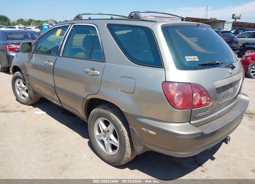1999 LEXUS RX 300 VIN: JT6HF10U8X0090025