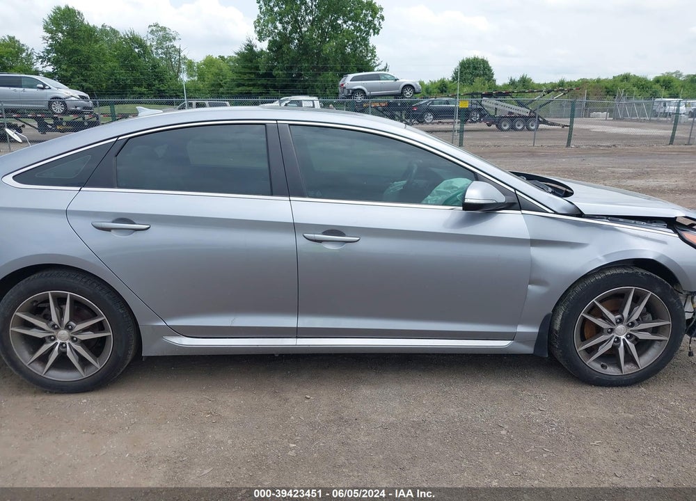 2017 HYUNDAI SONATA SPORT 2.0T VIN: 5NPE34AB1HH497482