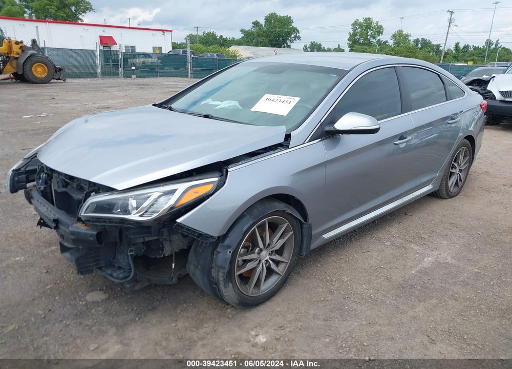2017 HYUNDAI SONATA SPORT 2.0T VIN: 5NPE34AB1HH497482