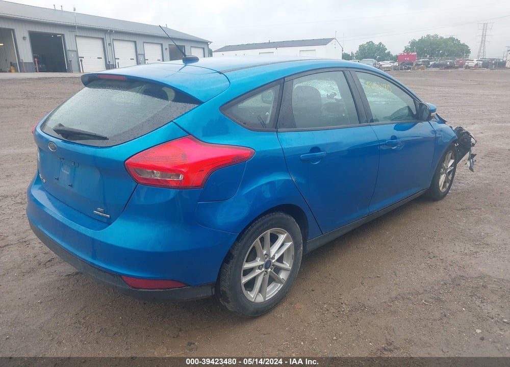 2016 FORD FOCUS VIN: 1FADP3K23GL298006