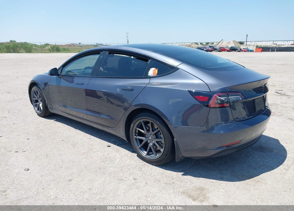 2022 TESLA MODEL 3 LONG RANGE DUAL MOTOR ALL-WHEEL DRIVE VIN: 5YJ3E1EB8NF174065