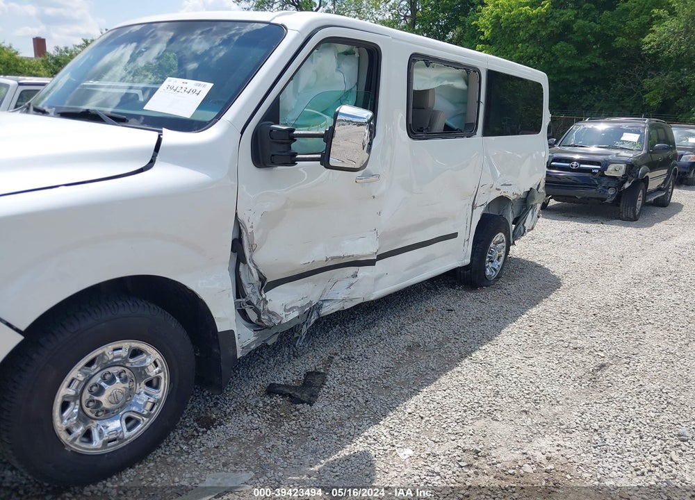 2021 NISSAN NV PASSENGER NV3500 HD SL VIN: 5BZAF0AA2MN851316