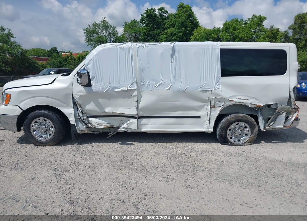 2021 NISSAN NV PASSENGER NV3500 HD SL VIN: 5BZAF0AA2MN851316