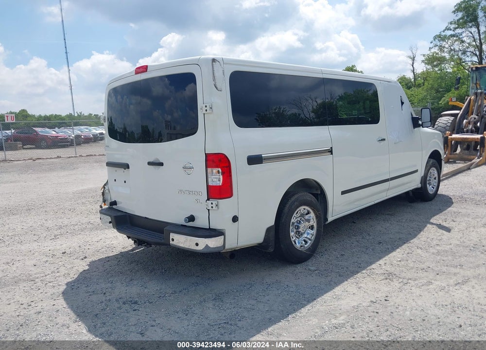 2021 NISSAN NV PASSENGER NV3500 HD SL VIN: 5BZAF0AA2MN851316