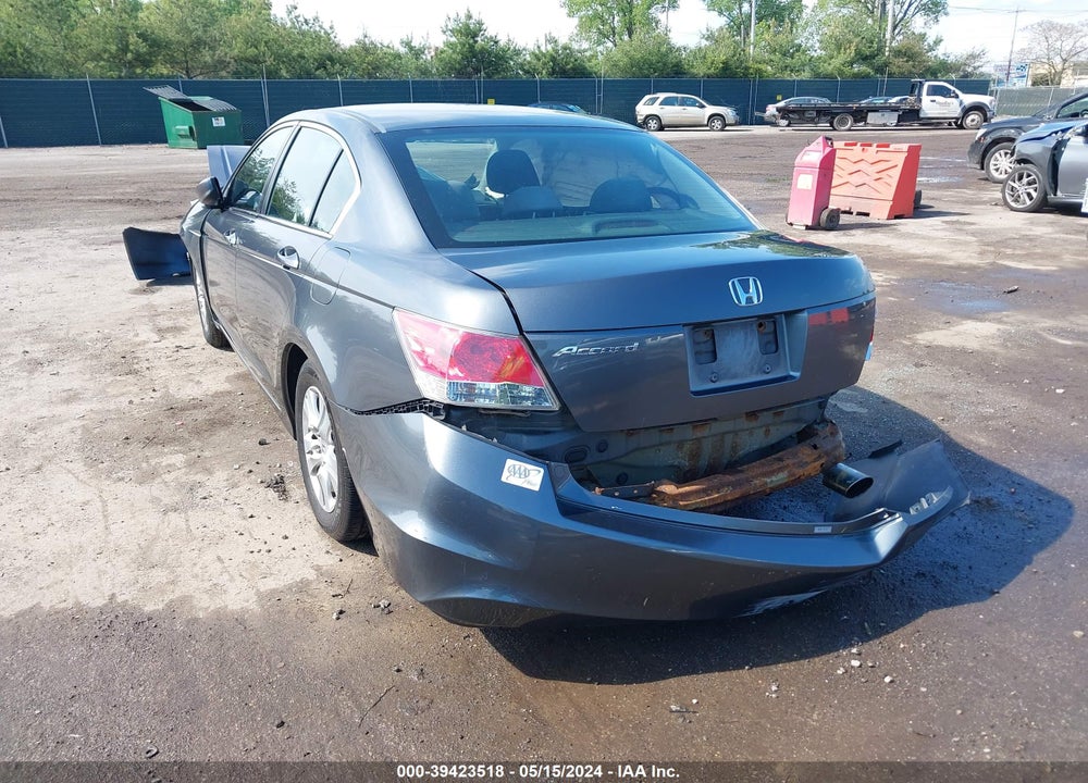 2009 HONDA ACCORD 2.4 LX-P VIN: 1HGCP26469A190748