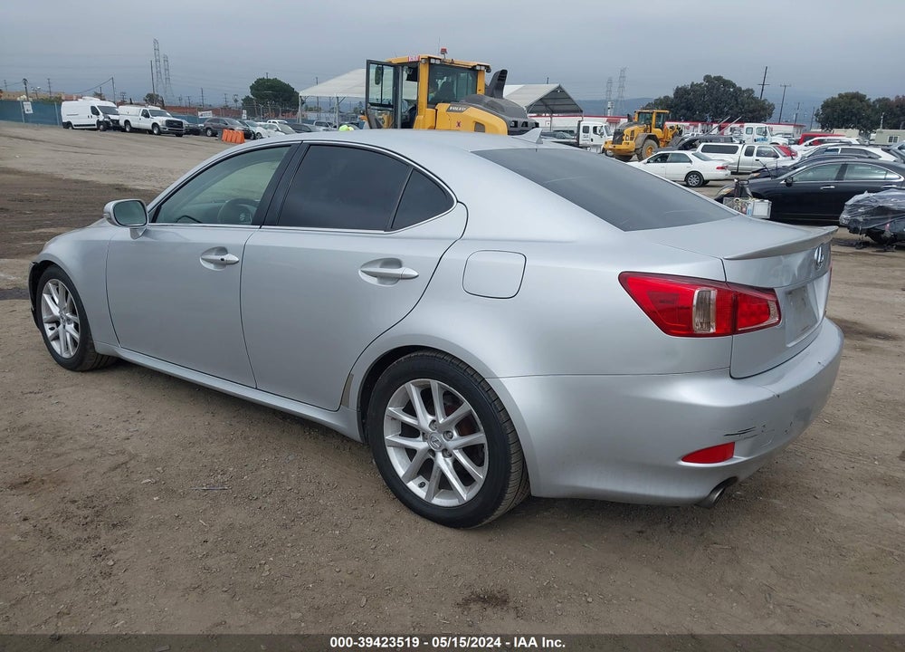 2012 LEXUS IS 250 VIN: JTHBF5C26C5164618