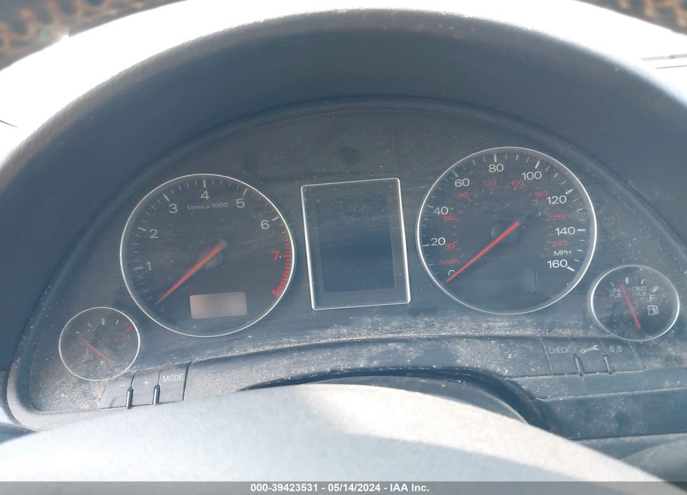 2003 AUDI A4 1.8T VIN: WAULC58E73A225027
