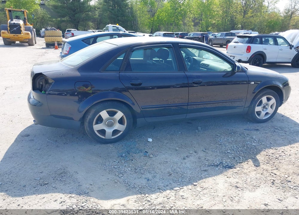 2003 AUDI A4 1.8T VIN: WAULC58E73A225027