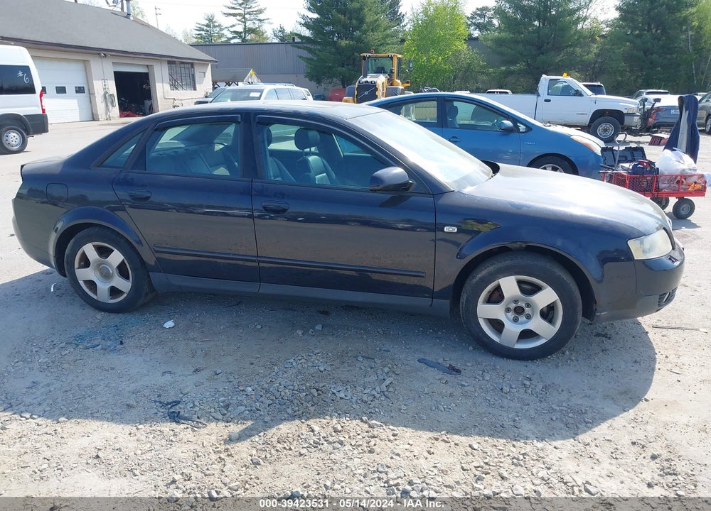 2003 AUDI A4 1.8T VIN: WAULC58E73A225027