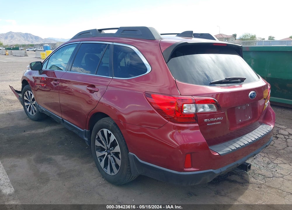 2017 SUBARU OUTBACK 2.5I LIMITED VIN: 4S4BSAKC1H3284020