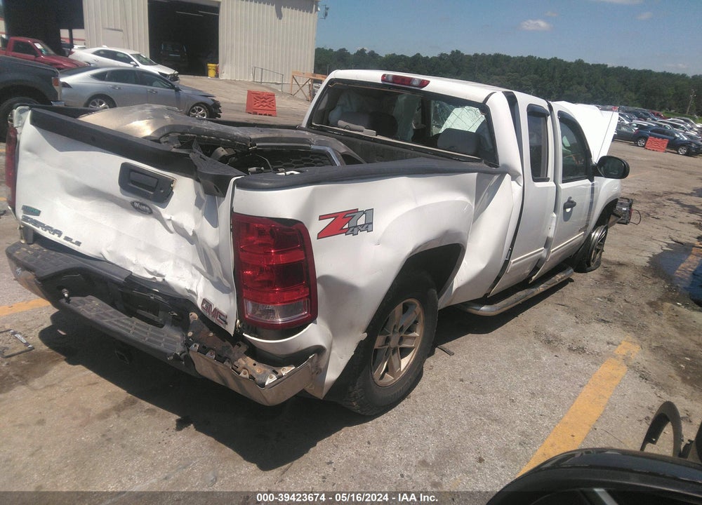 2010 GMC SIERRA 1500 SLE VIN: 1GTSKVE38AZ232054