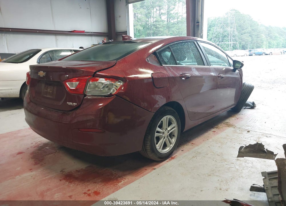 2016 CHEVROLET CRUZE LT AUTO VIN: 1G1BE5SM1G7296115