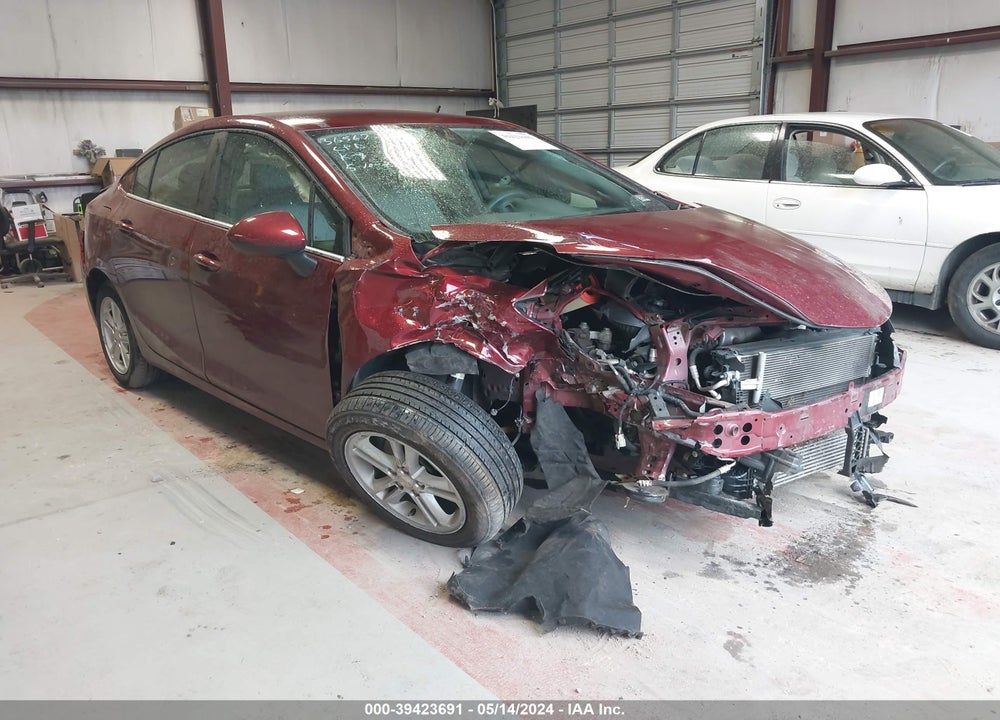 2016 CHEVROLET CRUZE LT AUTO VIN: 1G1BE5SM1G7296115