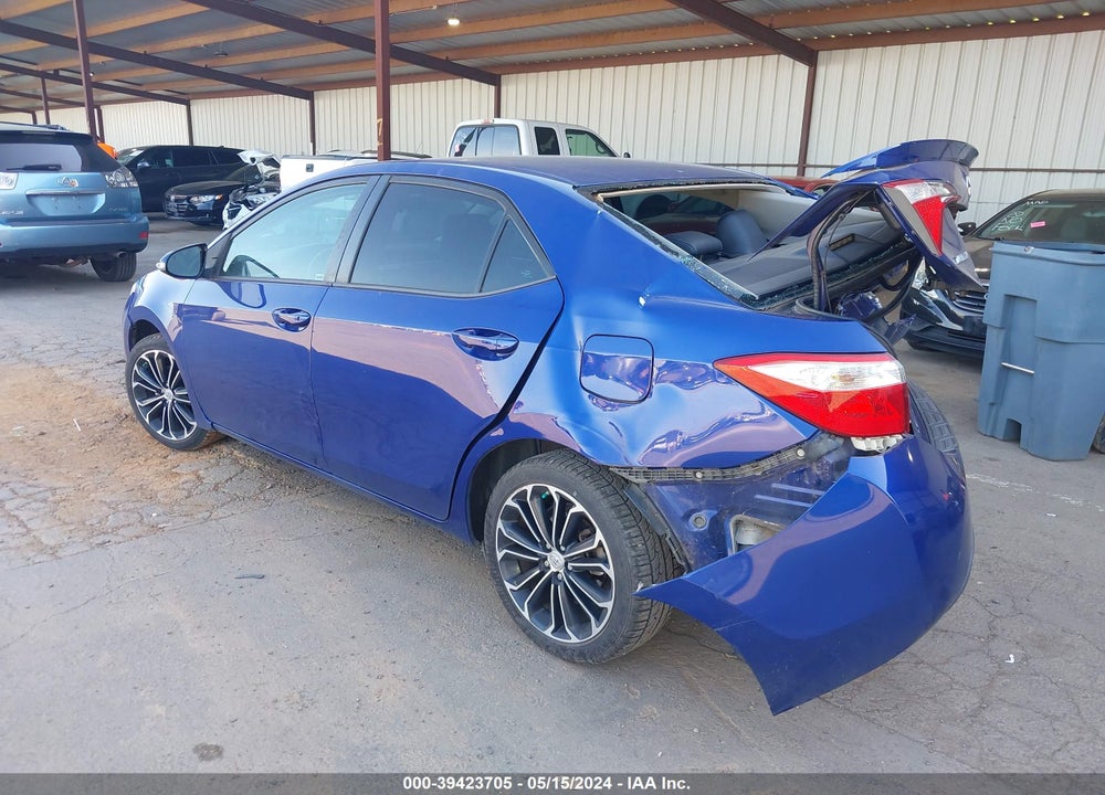 2014 TOYOTA COROLLA S PLUS VIN: 2T1BURHEXEC022084