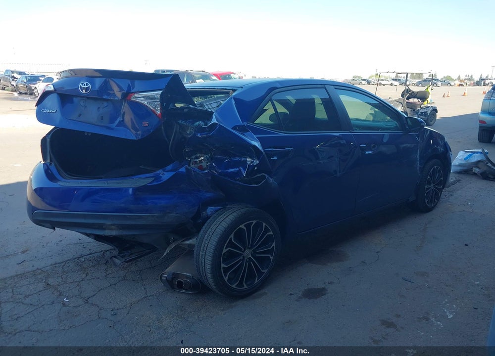 2014 TOYOTA COROLLA S PLUS VIN: 2T1BURHEXEC022084