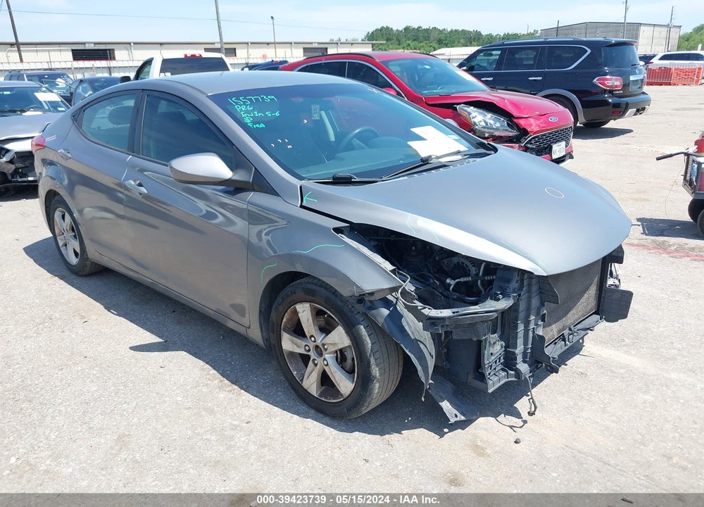2013 HYUNDAI ELANTRA GLS VIN: 5NPDH4AE0DH335778