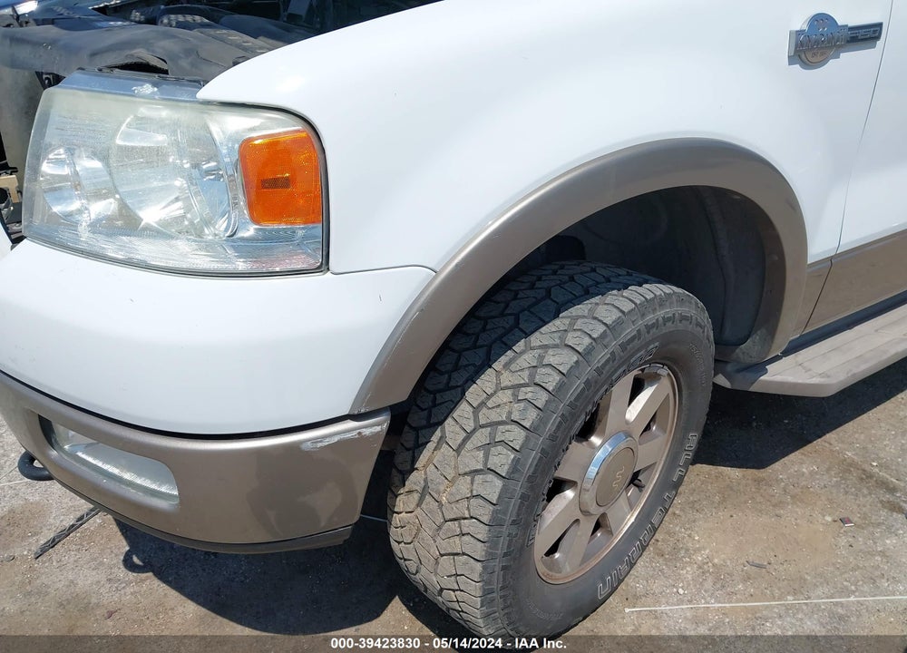 2005 FORD F-150 FX4/LARIAT/XLT VIN: 1FTPW14515KC76076