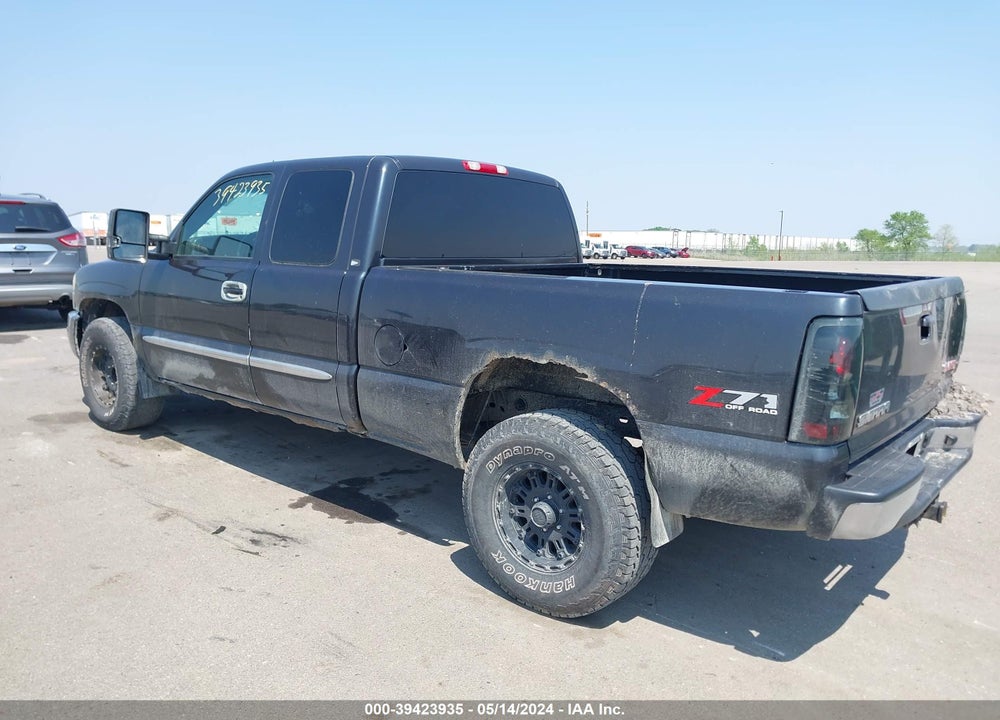 2003 GMC SIERRA 1500 SLT VIN: 1GTEK19TX3E374092