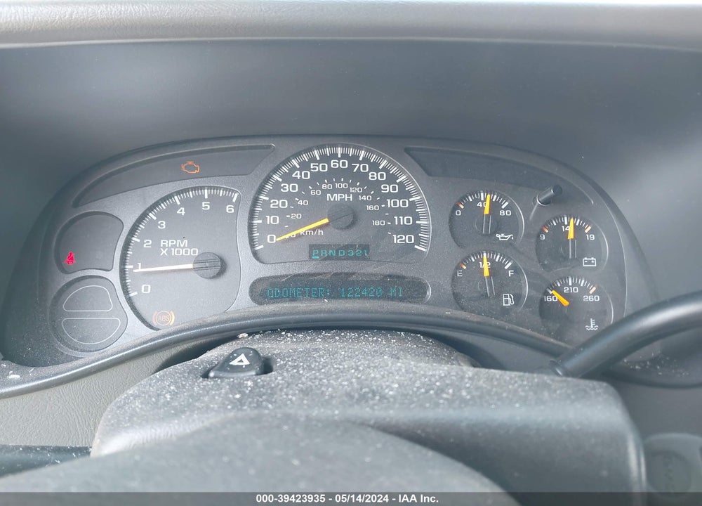 2003 GMC SIERRA 1500 SLT VIN: 1GTEK19TX3E374092